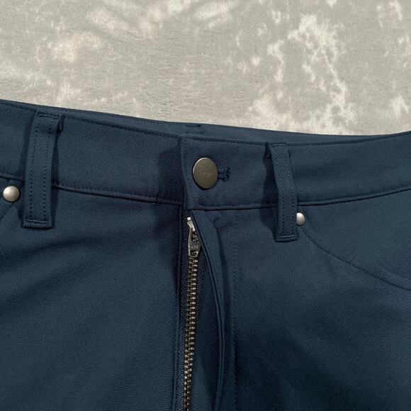 Lululemon Pants 31 Blue ABC Classic Warpstreme Commuter Stretch Performance - Picture 4 of 9